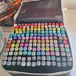 168 piece marker set in case