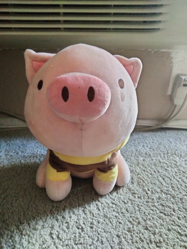 Pig In Bee Costume Plushie