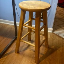Wood Stool