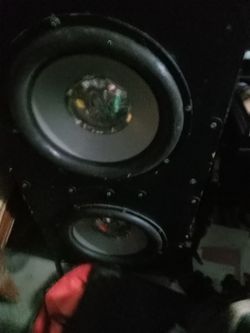 Crunch 1500 Amp Ab Woffers