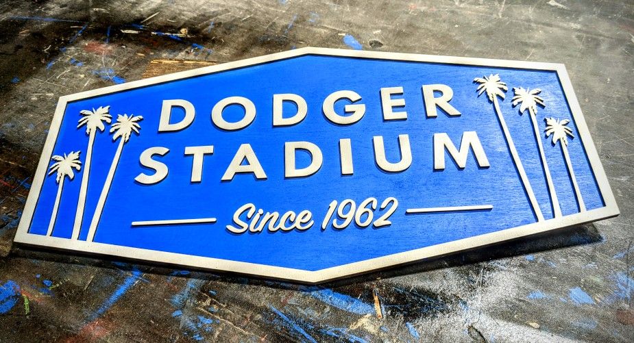 Los Angeles Dodgers Wall Sign