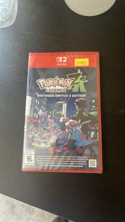 Pokemon ZA Legends Z A nintendo switch 2 physical new sealed Z-A