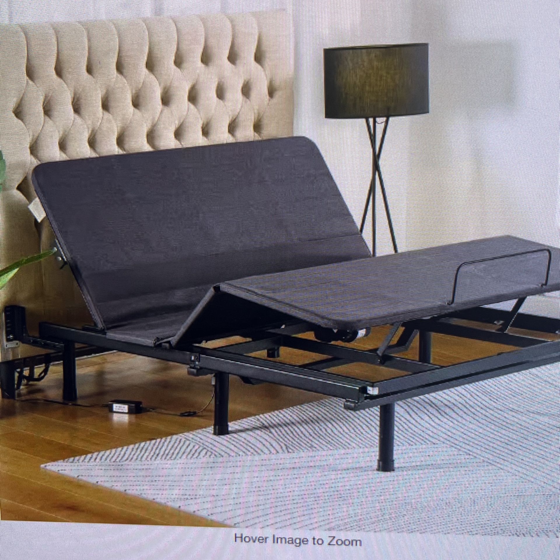Jared Adjustable Bed Base With Wall Hugger