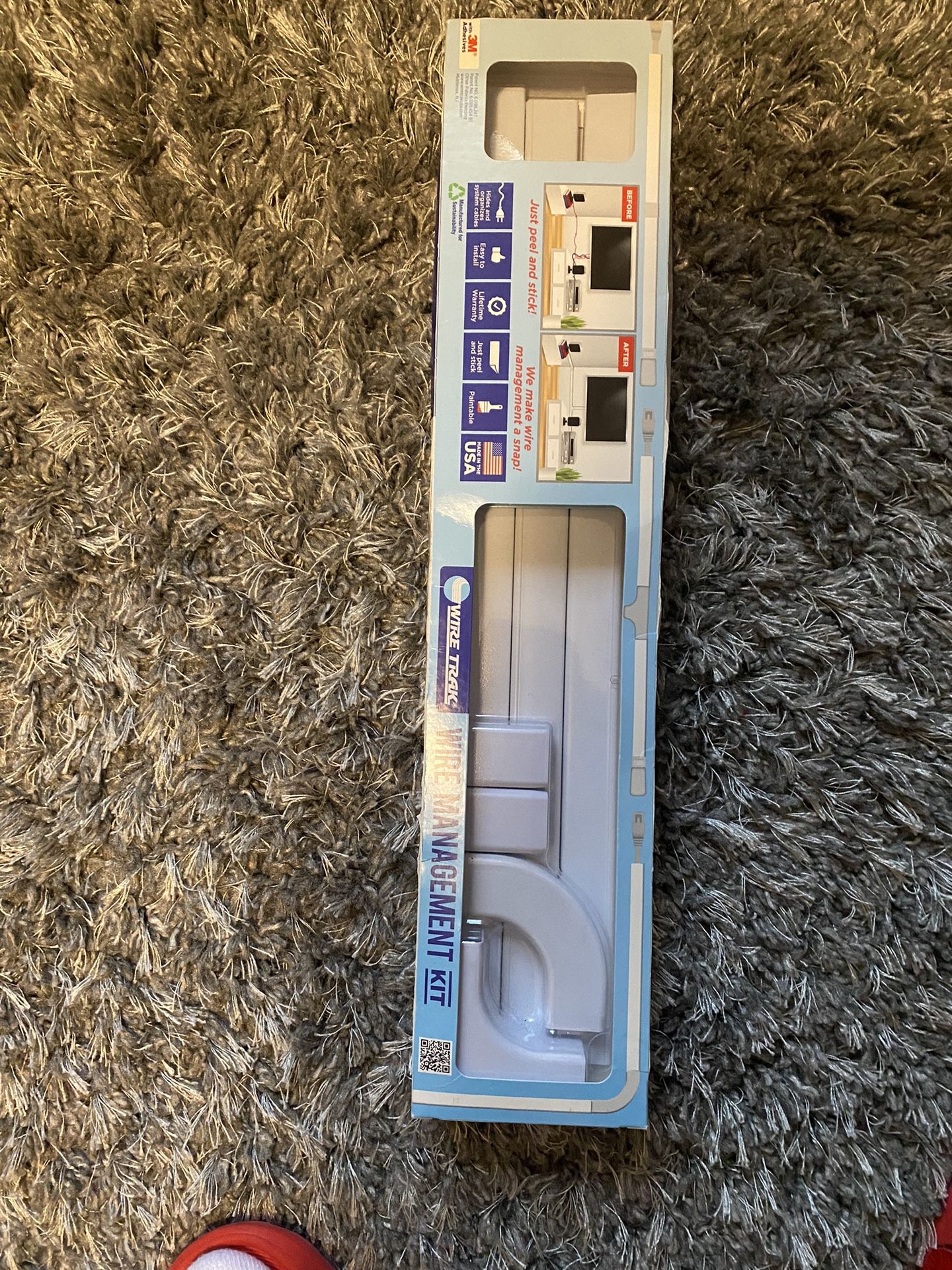 wire trak wire management kit