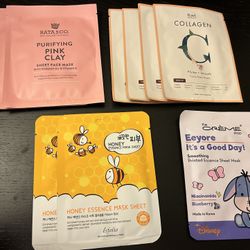 Face Sheet Masks Lot #1 (Pack Of 10)