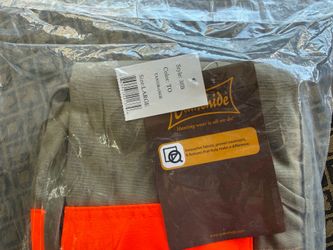 Gamehide SHELTERBELT UPLAND VEST/38B Large  Tan/Orange Bloodproof Game Pouch