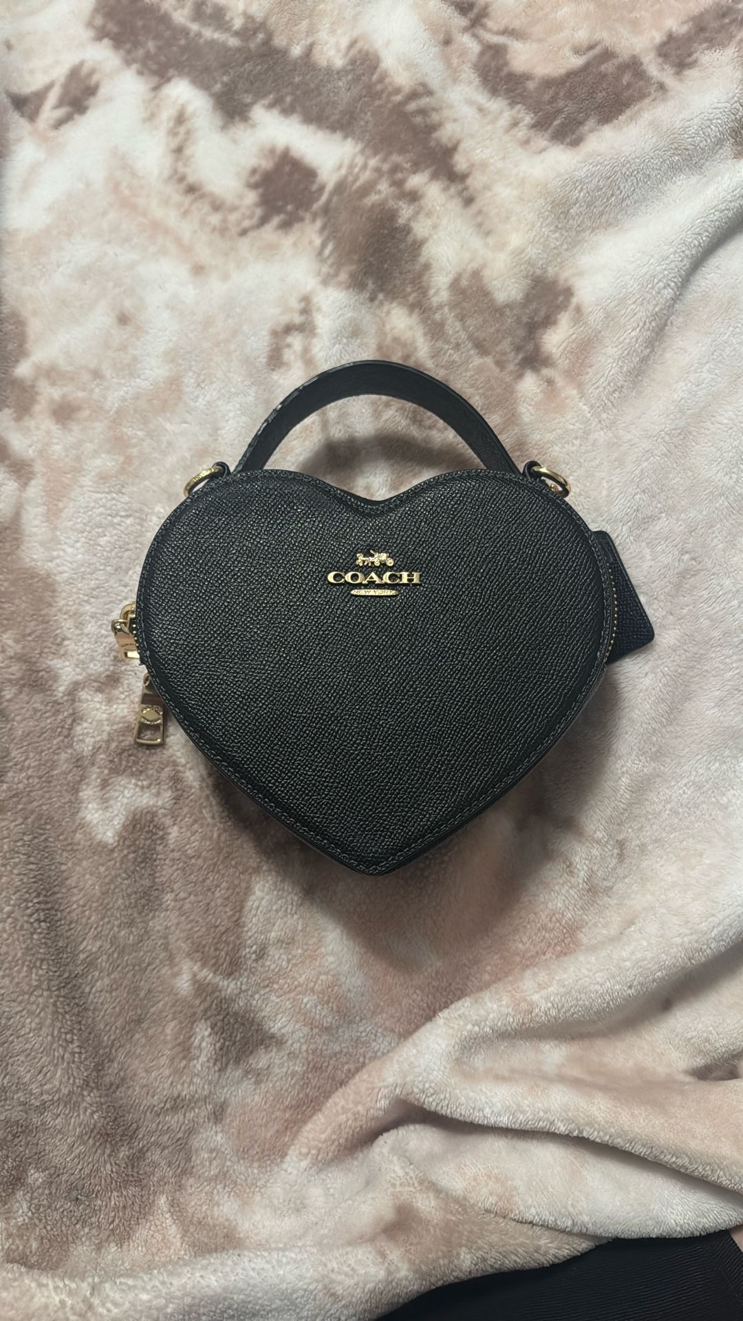 Coach Heart Cross Body  Bag
