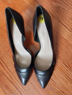 Nine West Black Pointed-Toe Heels - Size 9 - Brand New