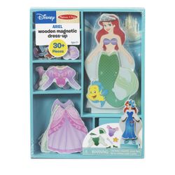 Disney Ariel Wooden Magnetic Dress Up 