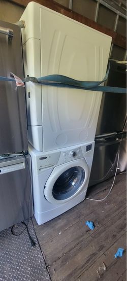 Washer and dryer set