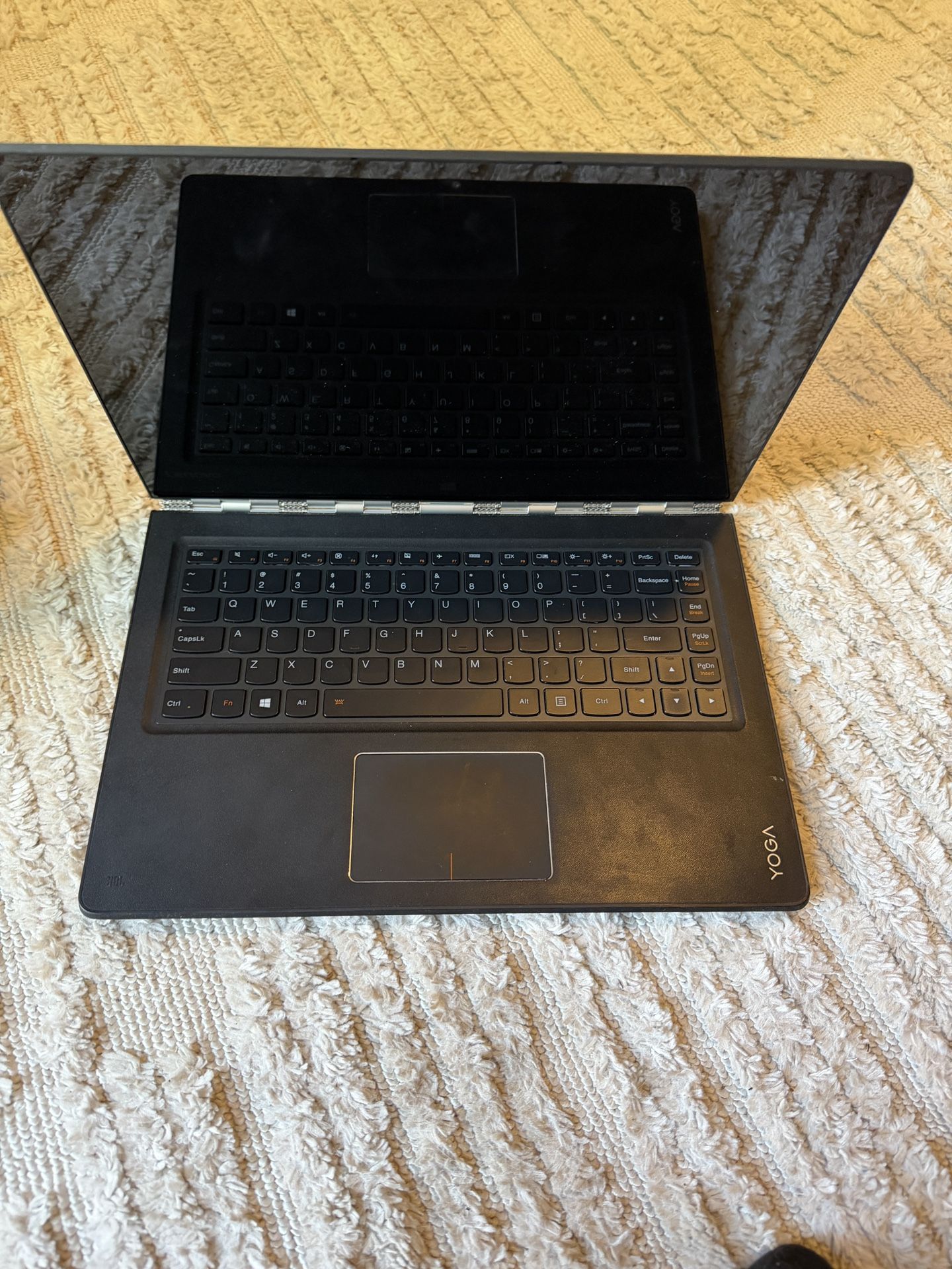Lenovo Yoga Laptop – For Parts Only (Does Not Power On)