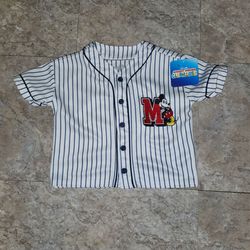 Disney mickey mouse baby boy shirt new