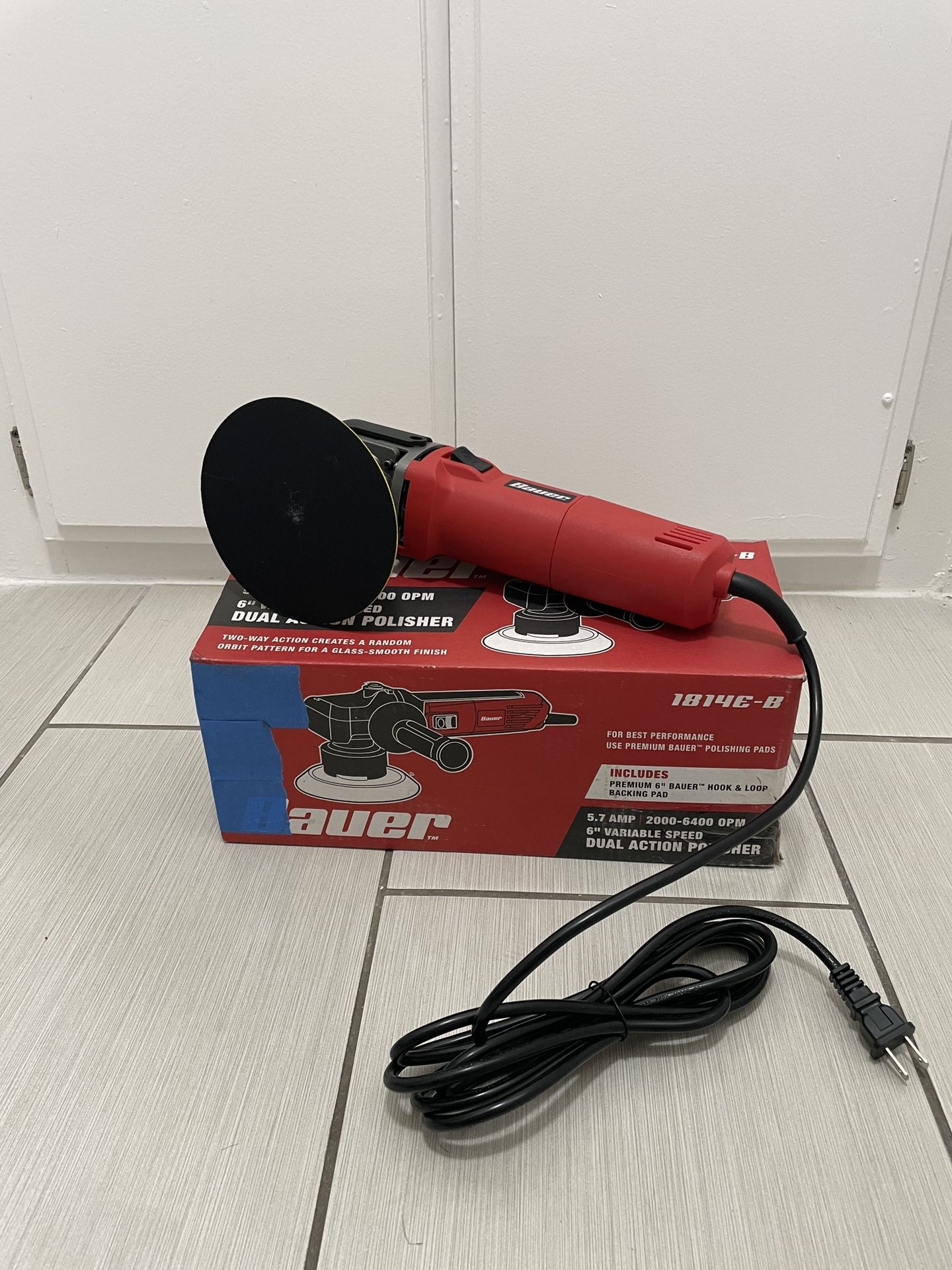 Bauer Random Orbital DA Polisher