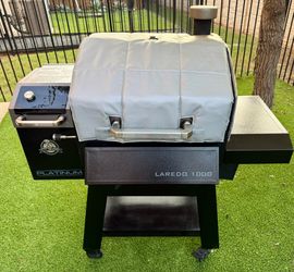 🔥🍖 Pit Boss Platinum Laredo 1000 (PB1000PL) Wood Pellet Grill & Smoker — Loaded with Extras!