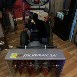 Murray 24” Snow Plowing Machine 