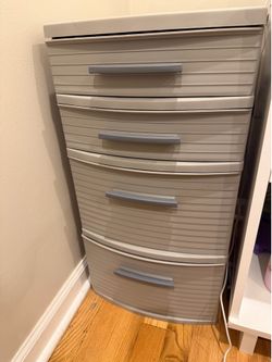 4 drawer plastic organizer