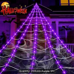 NEW OUTDOOR GIANT SPIDER WEBS🕷️🕸️