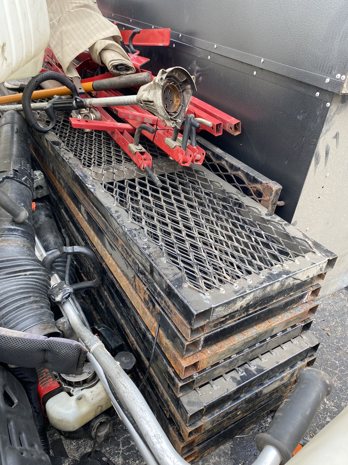 Leaf Blower Rack