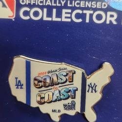 Dodgers Vs Yankees  World Series Pin