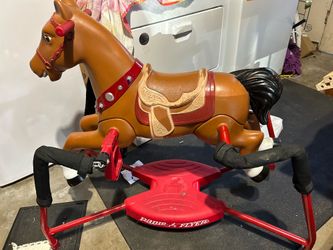 Used radio flyer horse