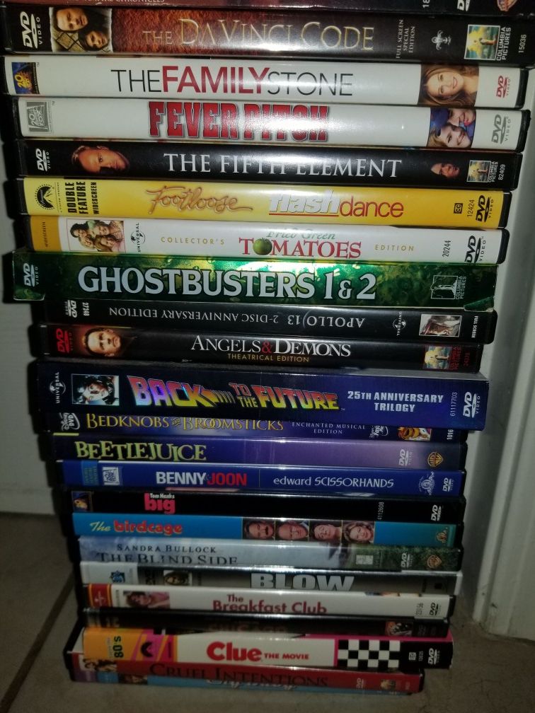 Assorted DVDs