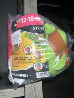 12-18 Teenage Mutant Ninja Turtle Baby Boy Halloween Costume