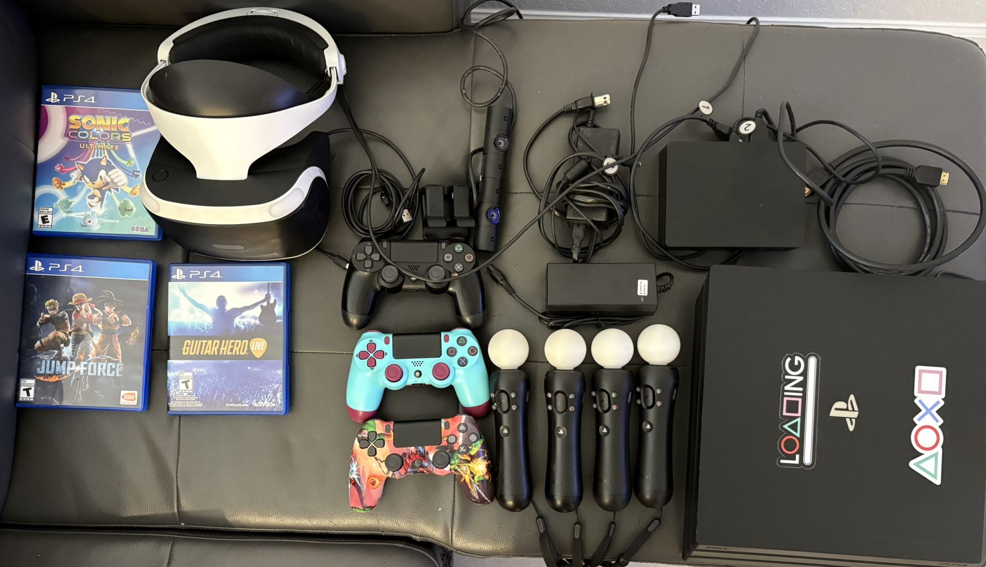 PS4 Pro Slim 1tb + VR And Extras 