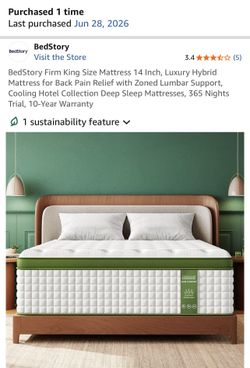 Mattress King Size Brand New
