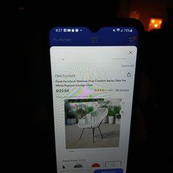 Papasan Lounge Chair Made Of Stretchable. Cords For Comfort Holds Up To 450 Weight