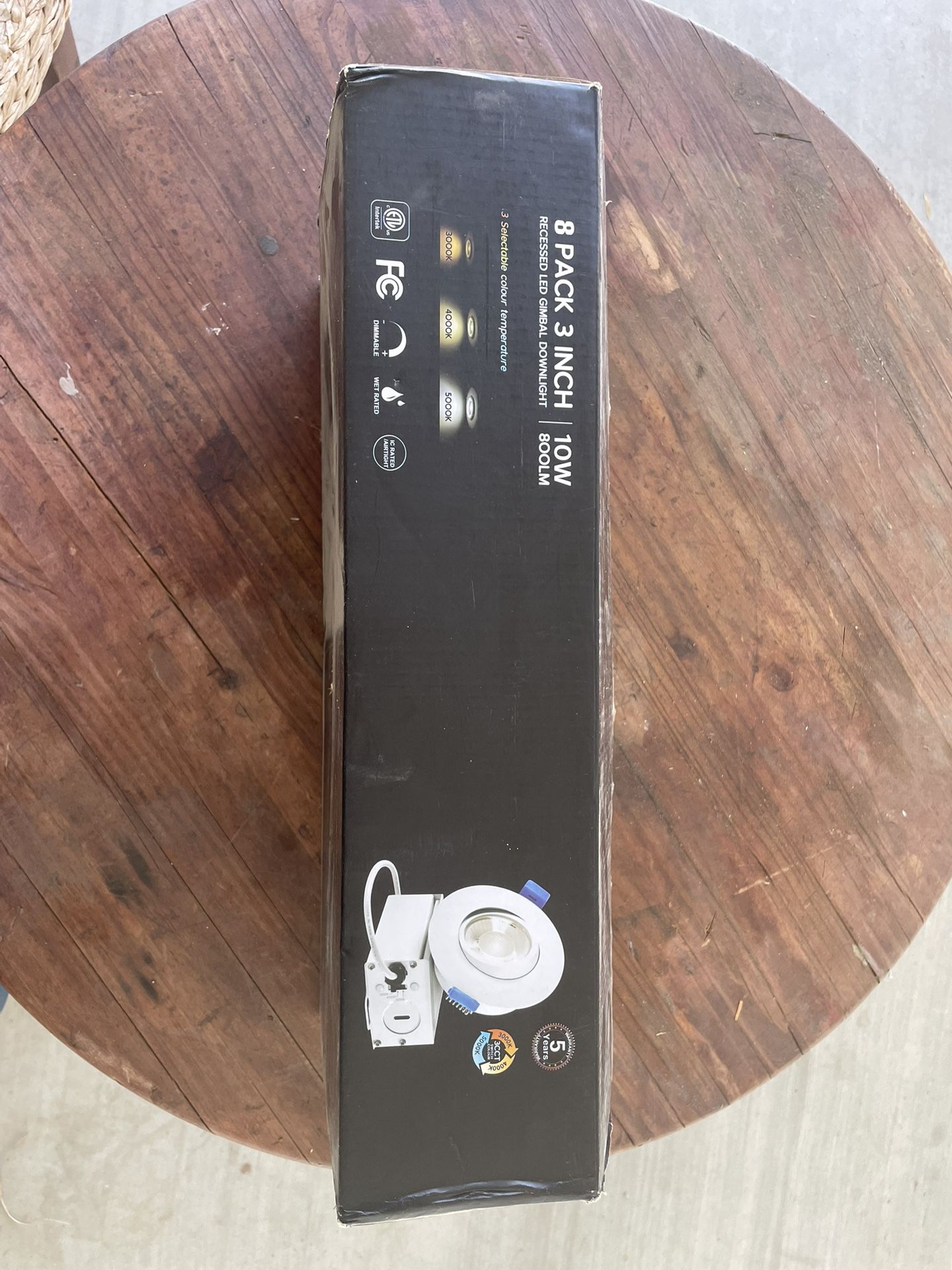 8 Pack Of Led Lights