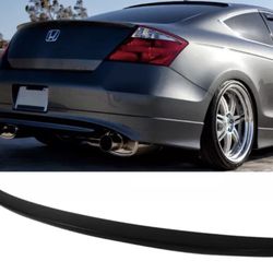 Fits 08-12 Honda Accord 2Dr Coupe OE Factory Style Unpainted ABS Trunk Spoiler