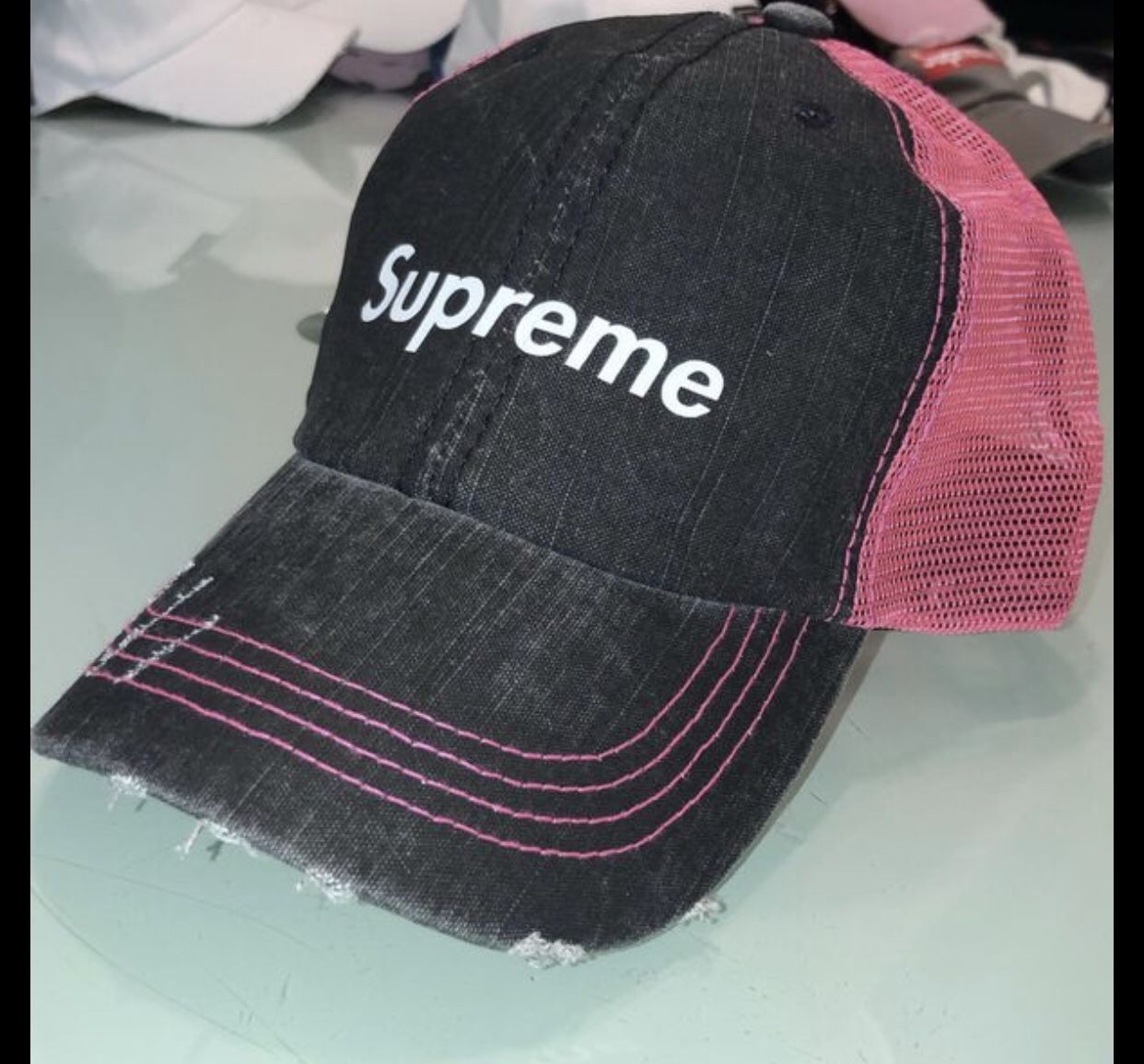 Supreme Customized hat $40
