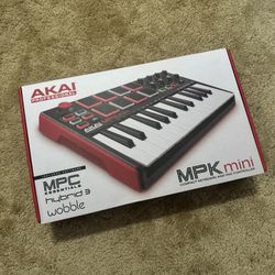 Akai MPK Mini Compact Keyboard and Pad Controller