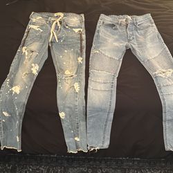 Adult size 29/29 Distressed Jeans