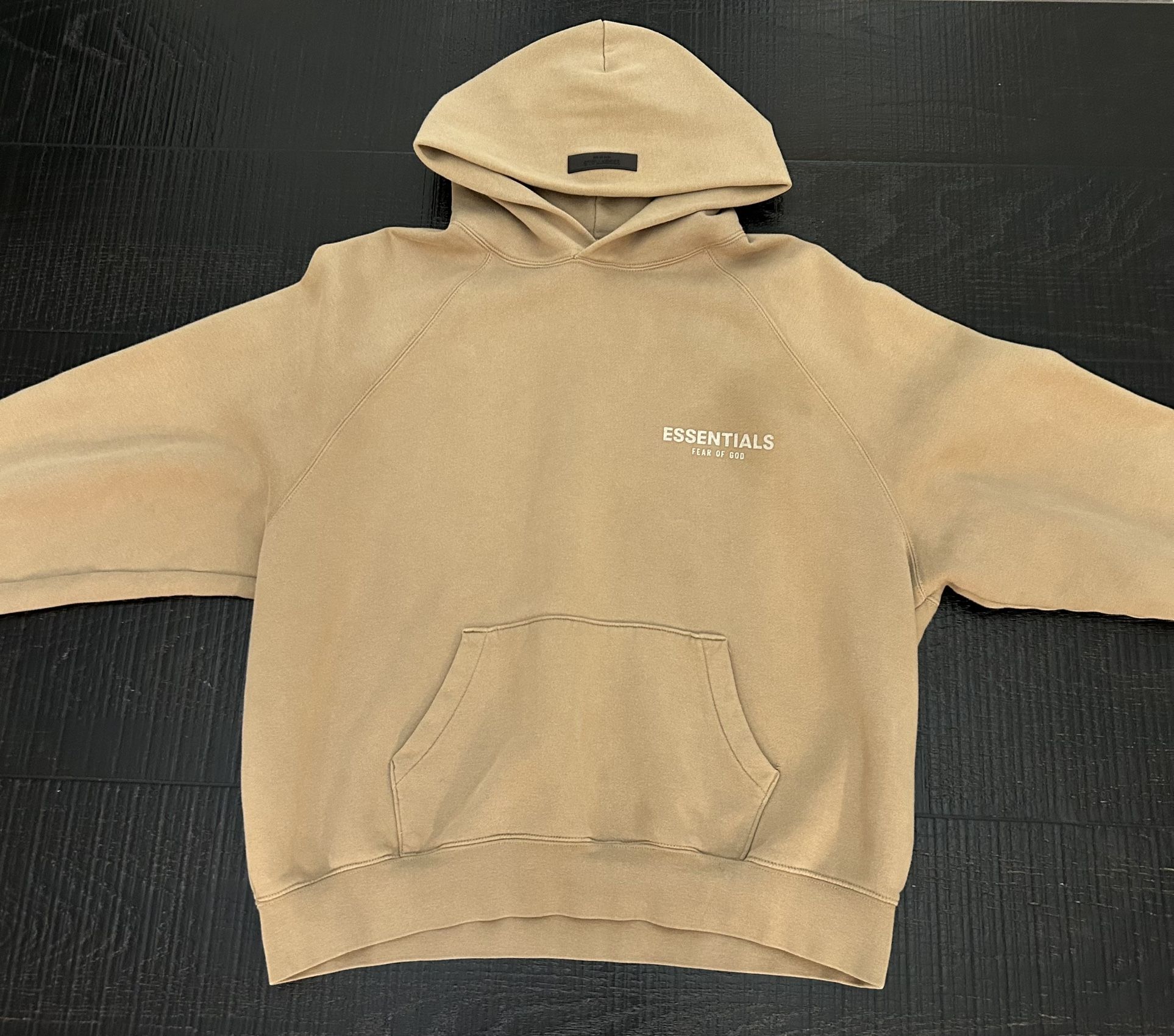 Essentials Fear Of God Oak/Brown Hoodie