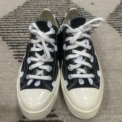Comme des Garçons Play x Converse polka dot