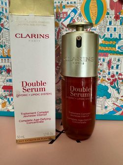 Clarins Double face serum new AUTHENTIC 1.7 oz Retail $165