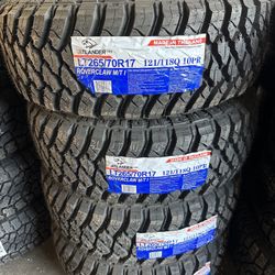 LT 265/70/17 Atlander MT New Tires Mounted And Balanced Montadas Y Balanciadas Gratis