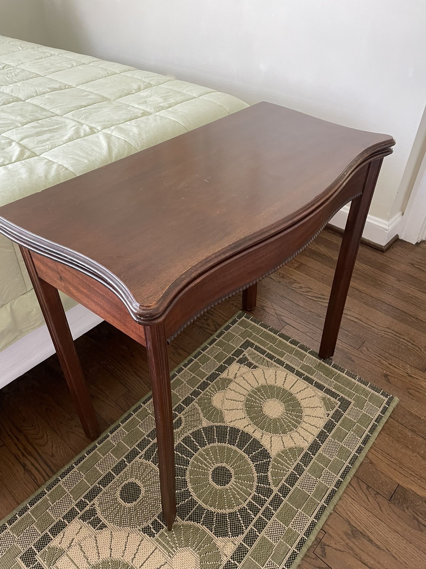 Antique Game Table - Mahogany