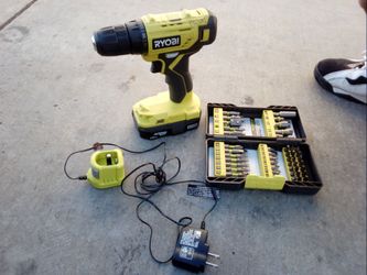 Ryobi drill set