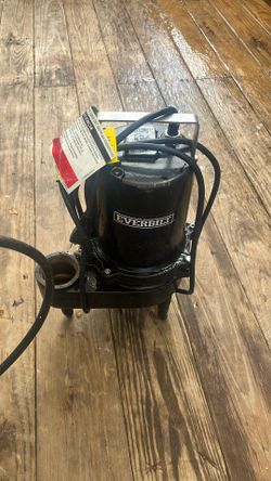Everbilt 3/4 HP Sewage Ejector Pump