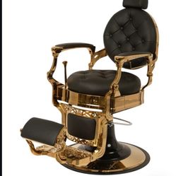 Gold Barber Chair 