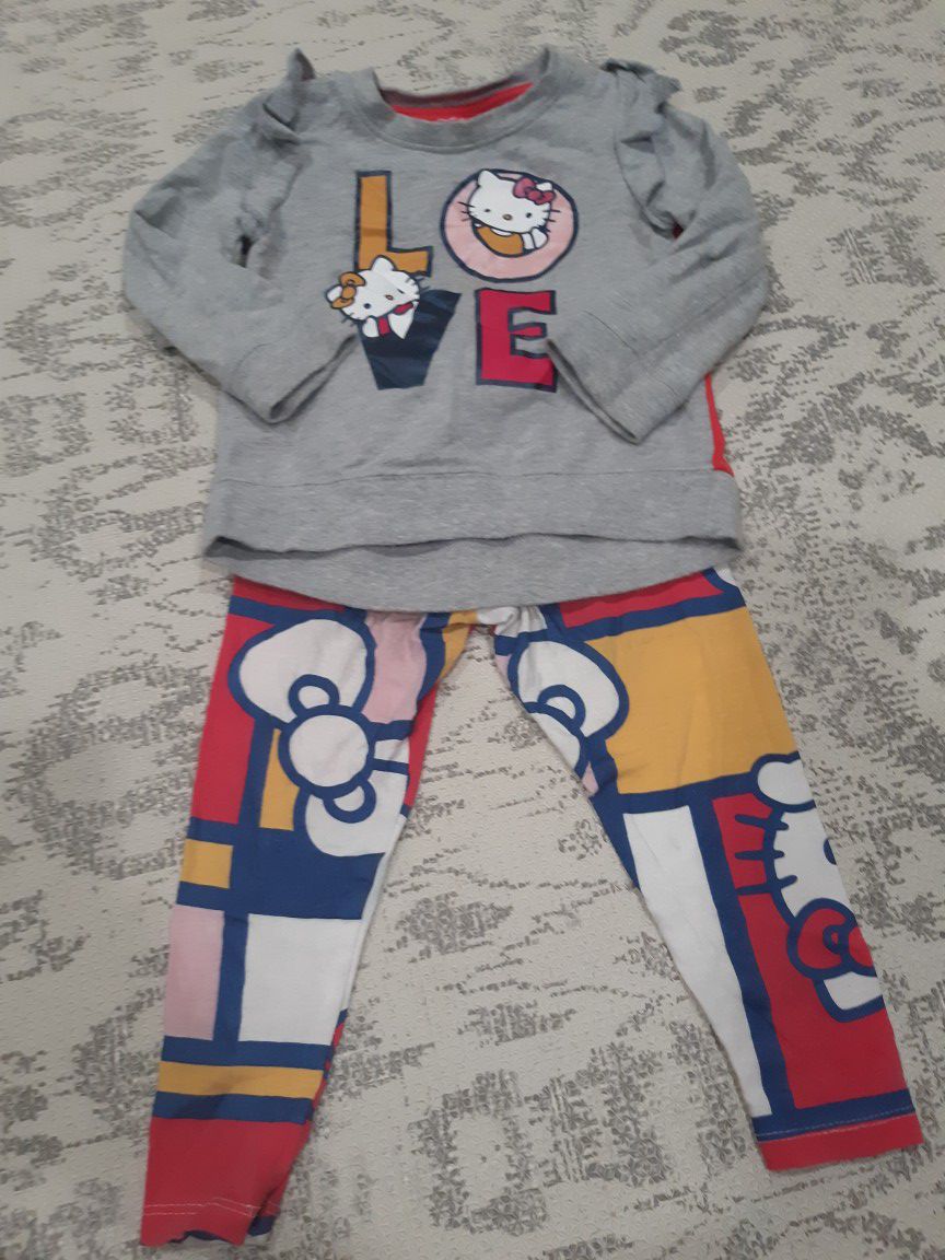 Hello Kitty 2t Outfit