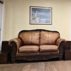 Leather Couch/ Loveseat
