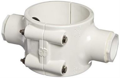 Spears 466S Series PVC Clamp-On Saddle with Buna O-Ring, SS Bolt, Schedule 40, W MSRP: $129.59