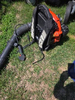 Running blower new carb
