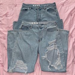 Double Denim Jeans