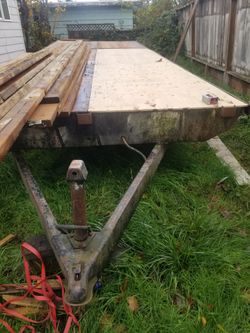 Traila  Long 2 Axel  No Title  Good Condition 