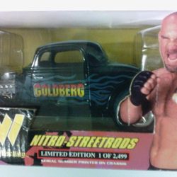 WCW NWO WRESTLING COLLECTOR FIGURES SET HOGAN, STING, GOLDBERG, NASH, BASHIN HOGAN, BEAR, METAL GOLDBERG CAR