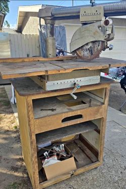 Vintage Craftsman Radial Arm Saw